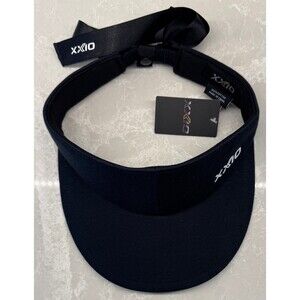 NWT - XXIO Golf Ribbon Ladies Visor - Model GAH 21085i - Black - NEW